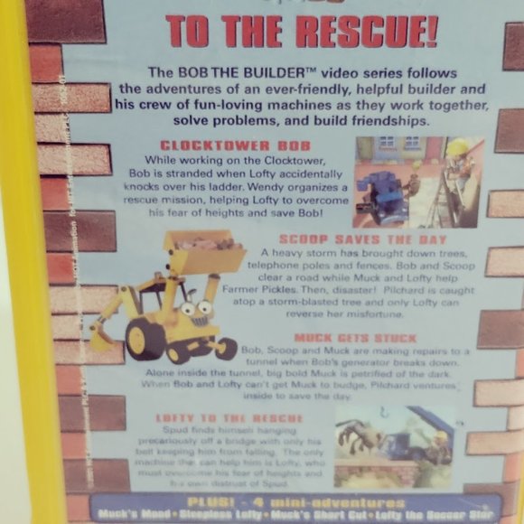 Bob The Builder Three VHS Tapes - Picture 4 of 4